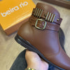 Bota Coturno Beira Rio Boho Chic Pinos Dourados 9084.106