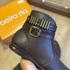 Bota Coturno Beira Rio Boho Chic Pinos Dourados 9084.106