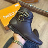 Bota Coturno Beira Rio Boho Chic Pinos Dourados 9084.106
