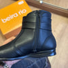 Bota Coturno Beira Rio Boho Chic Pinos Dourados 9084.106