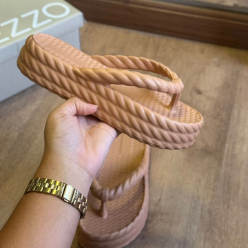 Sandália Arezzo Flatform Marrocos Mid Z190830001