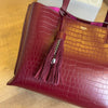 Bolsa Arezzo Shopping Croco Grande Barbicacho A581000586