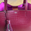 Bolsa Arezzo Shopping Croco Grande Barbicacho A581000586