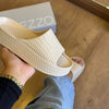 Slide Arezzo Tressê Flatform Tira Z191580001