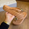 Sandália Arezzo Flatform Marrocos Mid Z190830005