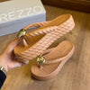 Sandália Arezzo Flatform Marrocos Mid Z190830005