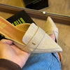 Mule Santa Lolla Linho Copacabana Bico Fino 00DA.154E.02F0