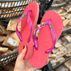 Havaianas Brasil Logo + Pin Tucano e Coqueiro