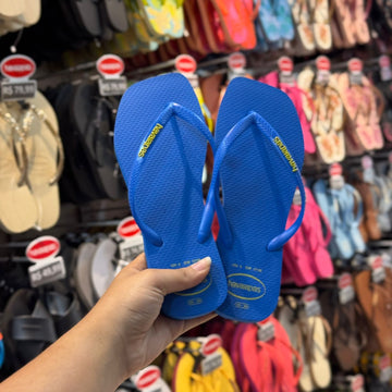 Havaianas Slim Square Logo Pop Up