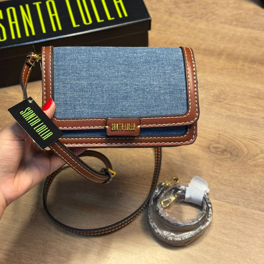 Bolsa Santa Lolla Soft Safari Alça De Ombro 0470.4571.037B