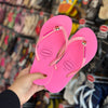 Havaianas Slim Glitter Neon + Pin Meninas Super Poderosas