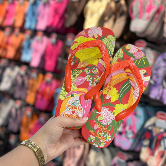 Havaianas Farm Neon Flor