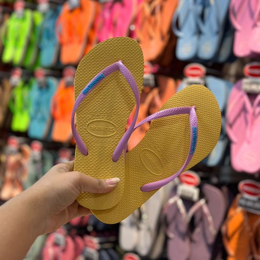 Havaianas Slim Logo Pop Up