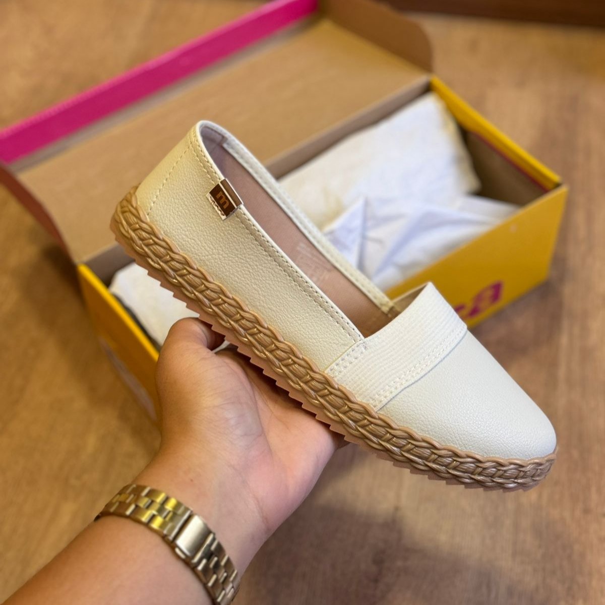 Moda Tenis Via Uno Branco Plataforma Tênis Casual Tenis Salto