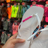 Havaianas Slim Square + Placa Logo + Pin Concha