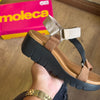 Sandália Moleca Flatform com Ajuste 5536.101