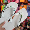 Havaianas Brasil + Placa Logo + Pin Sereia, Concha e Golfinho