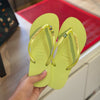 Havaianas Slim + Placa Logo + Pin Tucano, Coqueiro e Brasil