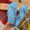 Chinelo Havaianas Brasil Logo + Pin Stitch