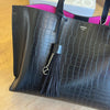 Bolsa Arezzo Shopping Croco Grande Barbicacho A581000586