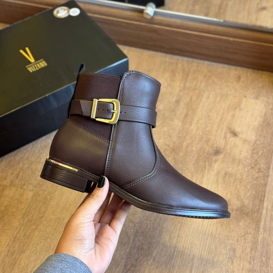 Bota Coturno Vizzano Toque Dourado 3077.121