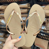 Havaianas Slim + Placa Logo + Pin Borboleta