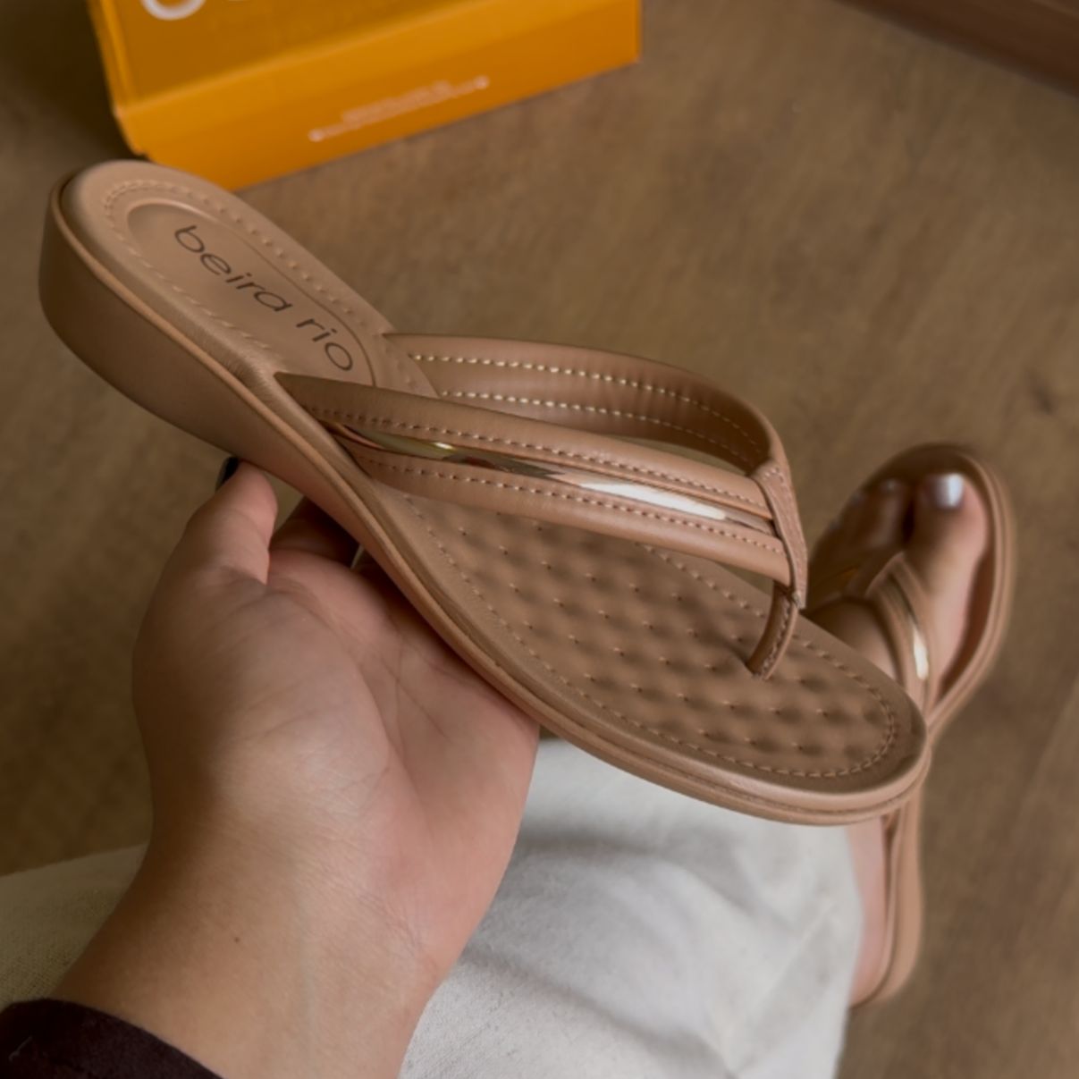 Sandália de Dedo Beira Rio – Armazém dos Chinelos