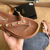Sandália Vizzano Flatform Adornos Dourados 6510.125