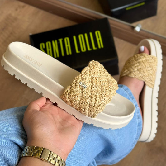 Papete Santa Lolla Slide Tramado 075E.5963