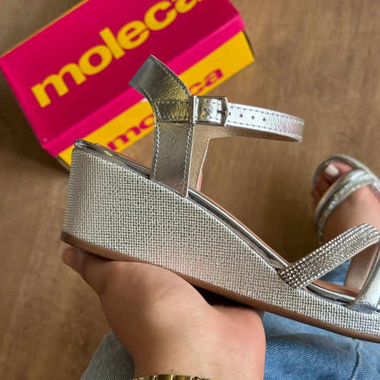 Tamanco Moleca Tira em Strass 5512.309