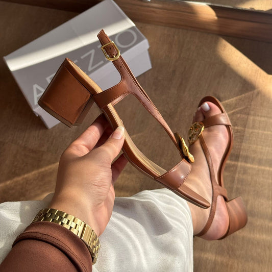 Sandália Arezzo Detalhe Floral A100551294000