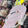 Havaianas Slim + Placa Logo (Preto)+ Pin Panda