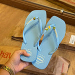 Havaianas Slim Square Logo Pop Up - Pin Tucano, Coqueiro, Sol  e Água de Coco