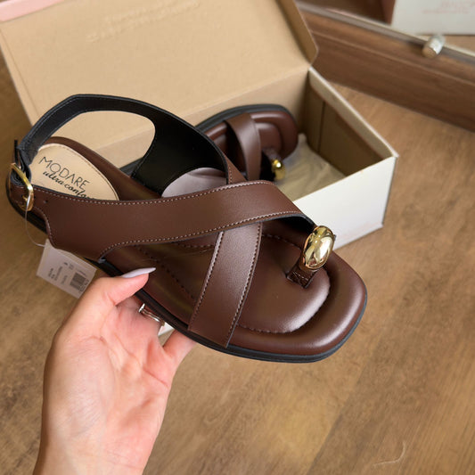 Sandália Modare Rasteirinha Tiras Cruzadas 7212.106