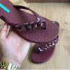 Chinelo De Dedo Ipanema Metal Glam