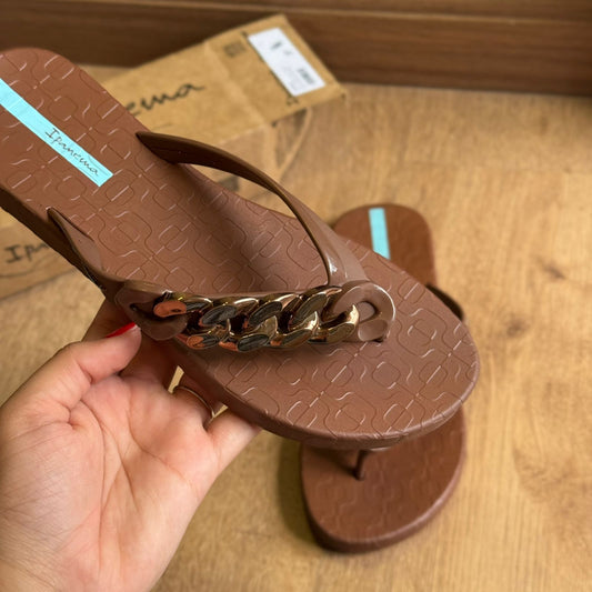 Chinelo De Dedo Ipanema Metal Glam