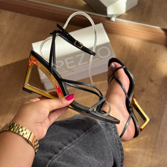 Sandália Arezzo Geométrico A135190003