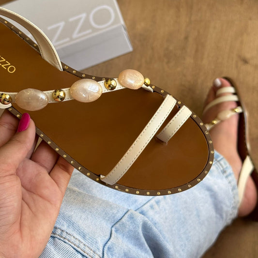 Sandália Arezzo Detalhes Na Tira A12962008