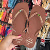 Havaianas Slim Square Logo Pop Up + Pin Brasil