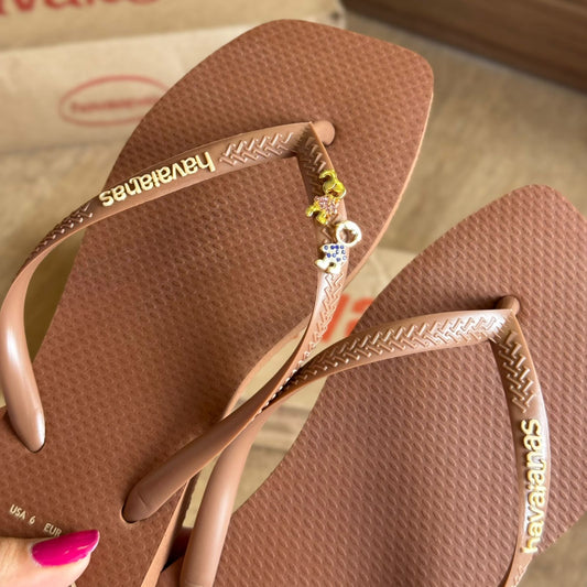 Havaianas Slim Square Logo Pop Up + Pin Família