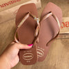 Havaianas Slim Square Logo Pop Up + Pin Família