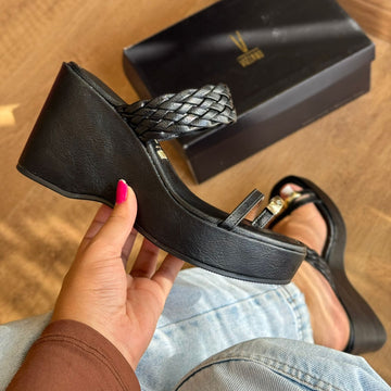 Tamanco Vizzano Detalhe Dourado 6575.102