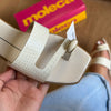 Sandália Moleca Rasteirinha Croco 5560.106