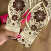 Chinelo De Dedo Brizza Estampa Floral Z191680004