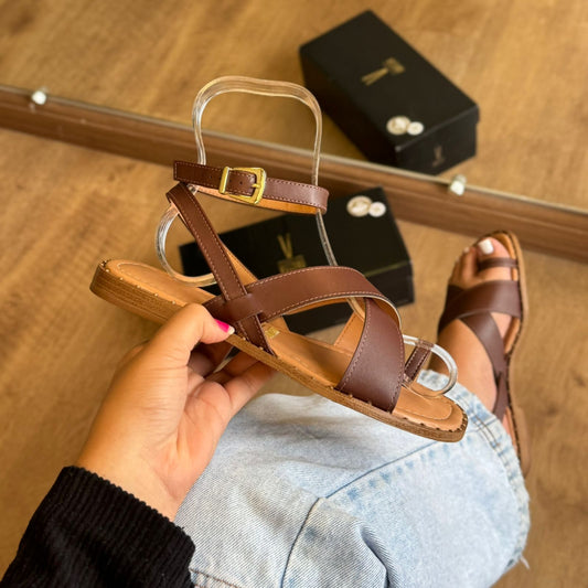 Rasteirinha Vizzano Detalhe Dourado 6463.107