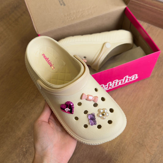 Babuche Molekinha + Charms Ursinho 2591.106