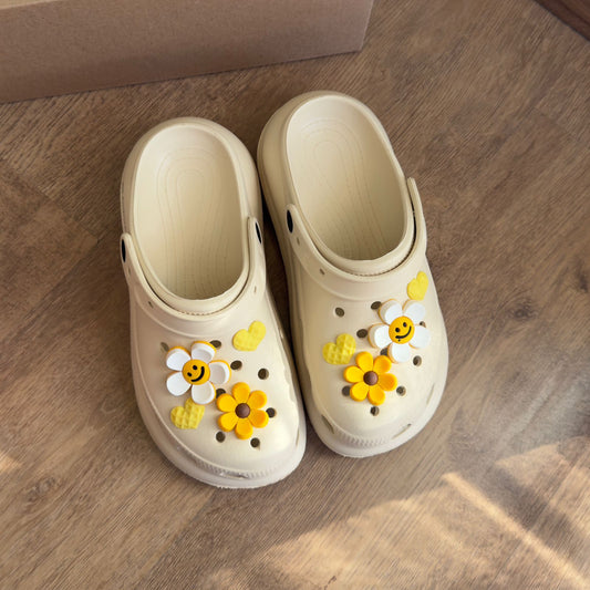 Babuche Confort Dream + Charms Girassol