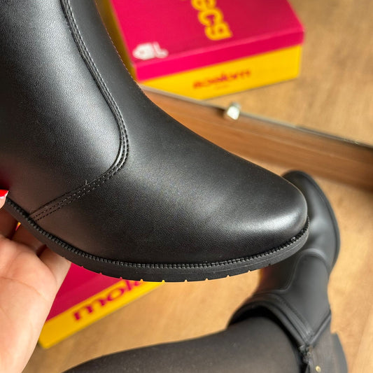 Bota Moleca Coturno Detalhe Dourado 5346.108
