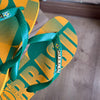 Havaianas Top Vai Brasil + Pin Brasil + Placa Logo