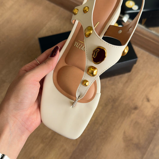 Vizzano Salto Baixo Detalhe Pedraria 6454.142